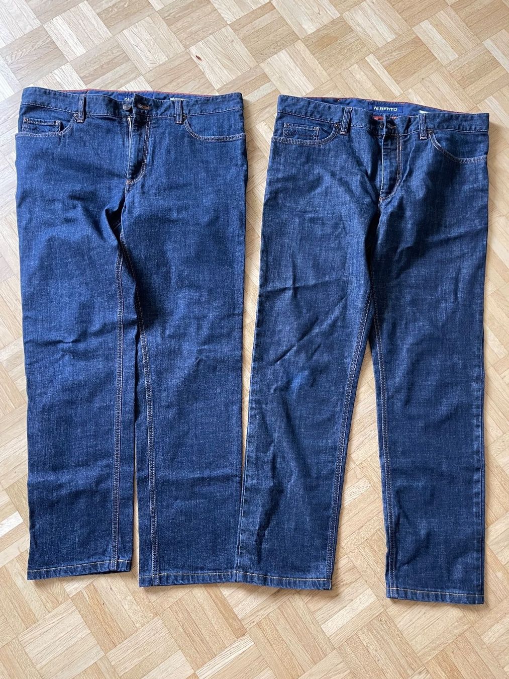 Jeans: 2x Alberto Pipe Jeans Herren – Usato da Zürich venduto da Kia78