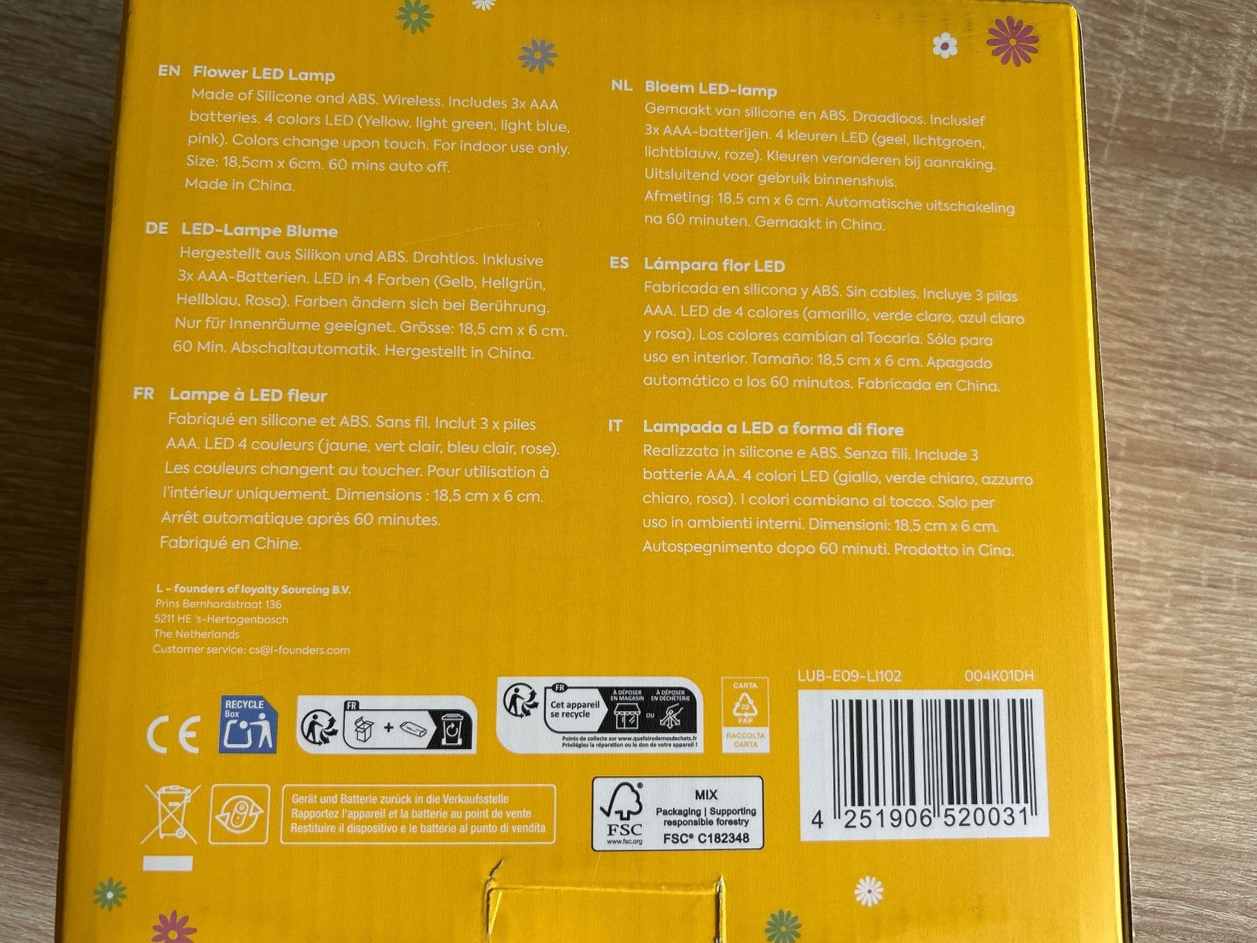 Lampen: LED Flower Lampe von Coop – Neu und originalverpackt aus Brunnen von Nala2929 1