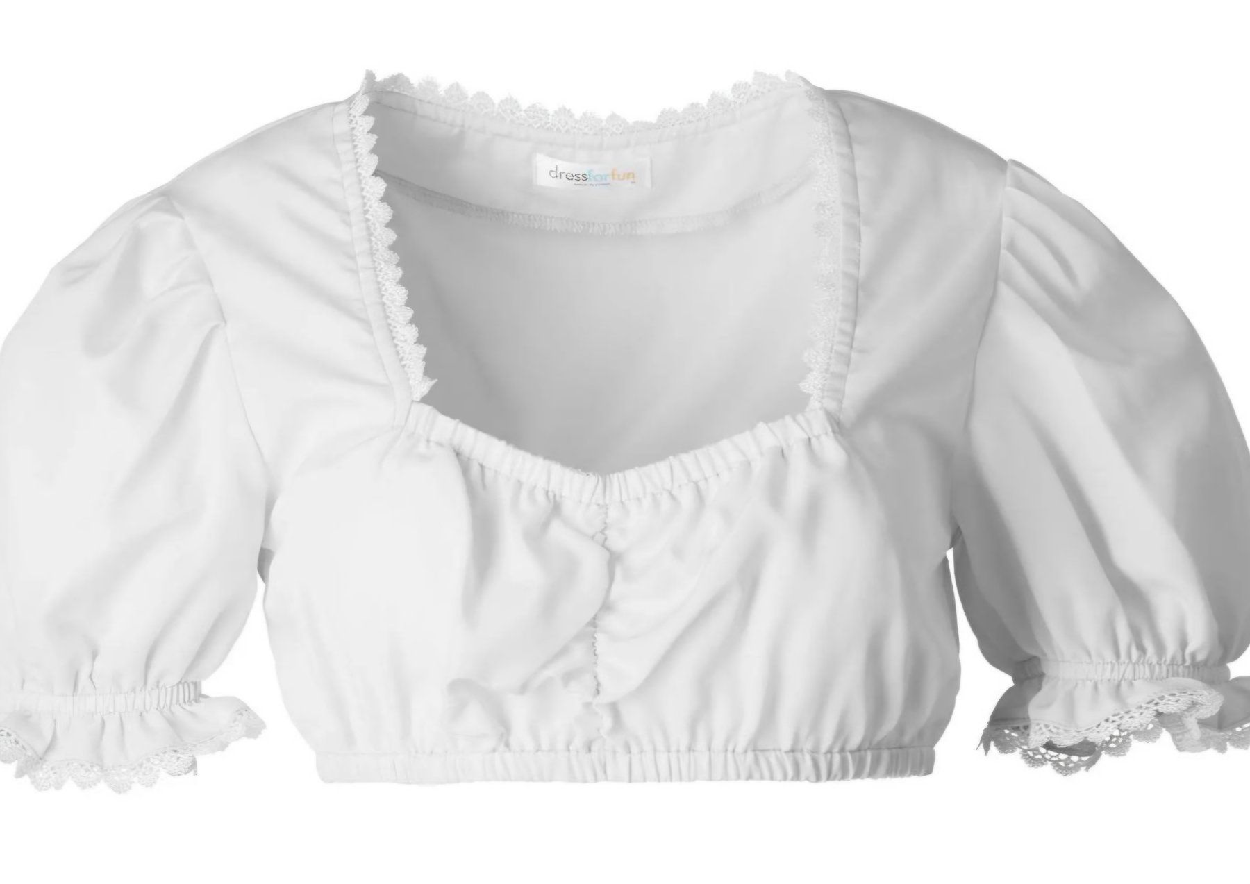 Blusen: Dirndlbluse weiss in Gr. XXL – Neu (gemäss Beschreibung) aus Ruggell von Meli
