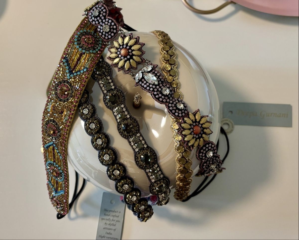 Haarschmuck: Deepa Gurnani Haarbänder Set 4-teilig neu – Neu (gemäss Beschreibung) aus Baden von Tiffany6878 4