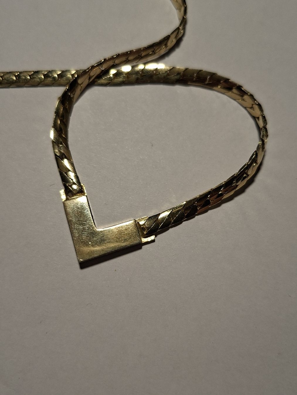 Colliers: V-Form Vintage Halskette – D'occasion à St. Gallen par Jawals 3
