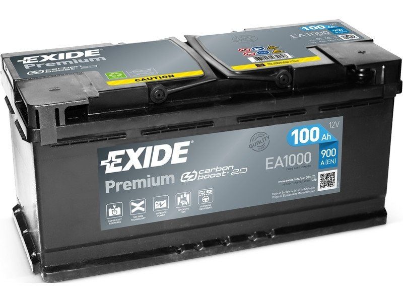 Batterie: Exide Premium  EA1000 (100AH / 900A) – Nuovo e nell'imballaggio originale da Fällanden venduto da exide