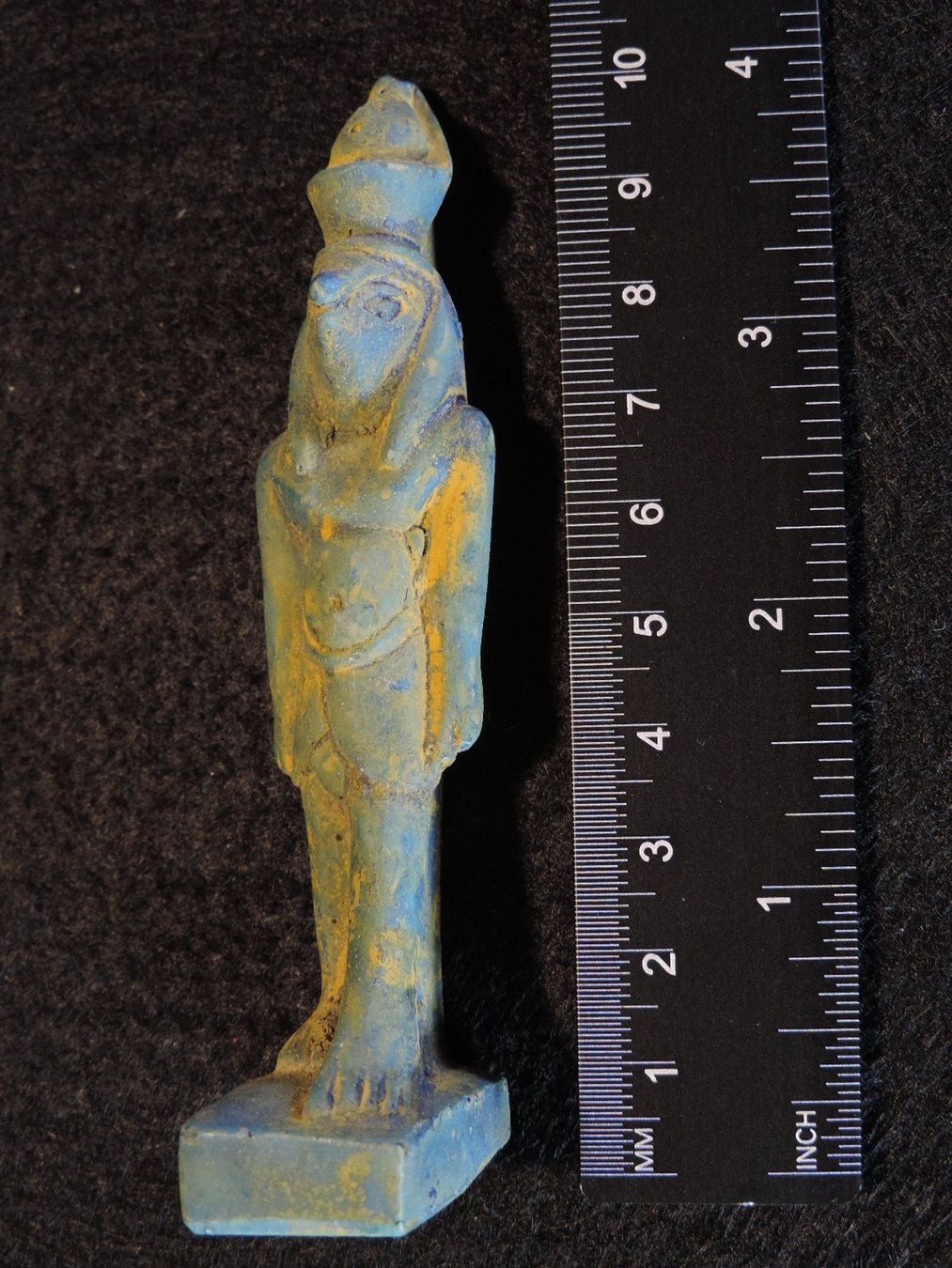 Statuette: 2 Stück alte, Ägyptische Statuen – Usato da Duggingen venduto da doogbua 3
