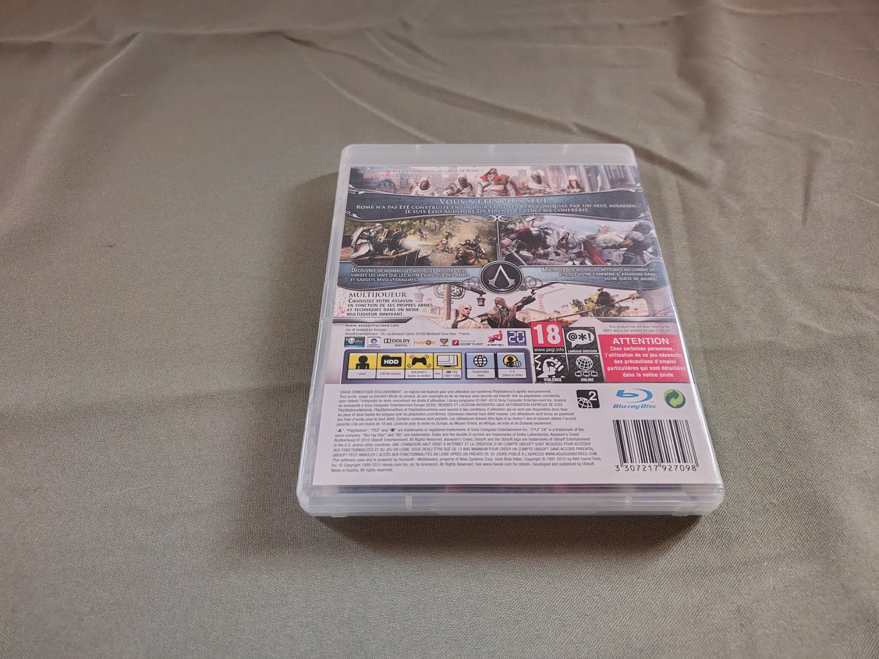 Sony Jeux: Jeu PS3 Assassin's Creed: Brotherhood – D'occasion à Saxon par dan_drn5 3