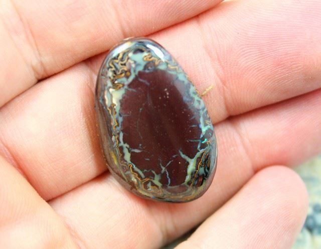 Pietre preziose: Australischer Boulder Opal 43.35Cts. – Usato da Bern venduto da Grindelwaldaus 3