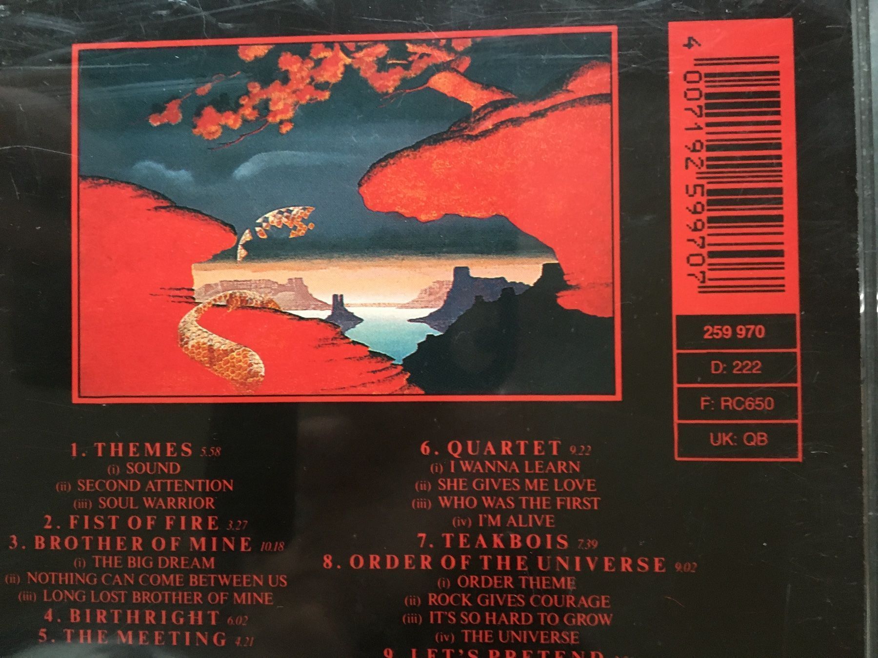 CD: Anderson,  Bruford,  Wakeman, Howe – Usato da Arth venduto da Vrecam51 1