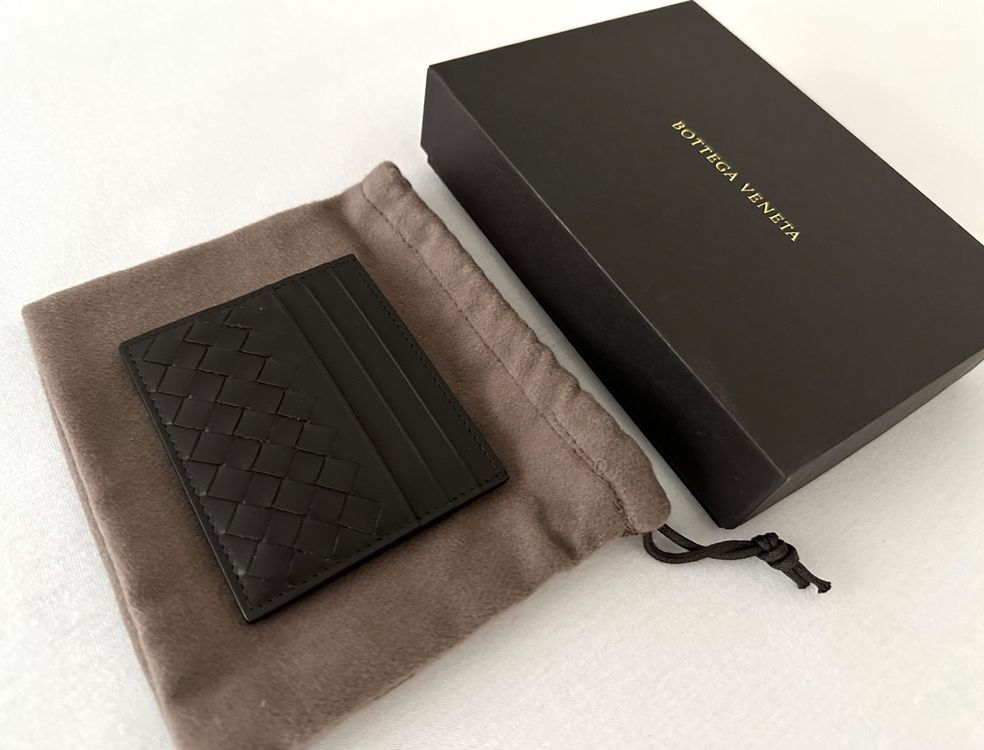 bottega-veneta-intrecciato-leder-card-case-in-braun-acheter-sur-ricardo