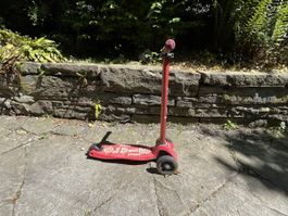 Micro Maxi Tretroller, gebraucht, rot