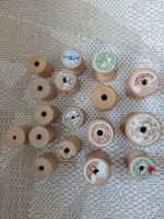 Vintage Holz Garnspulen