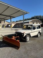 Puch 280 GE mit Schneepflug mit erst 14’200km