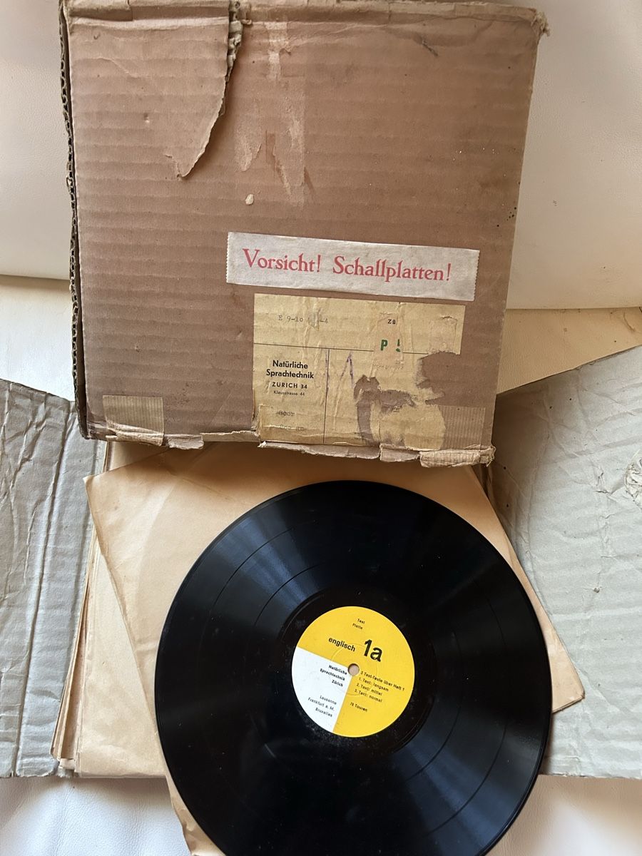 Schallplatten: Englisch Kurs Schallplatten – Gebraucht aus Mumpf von Aussipeter