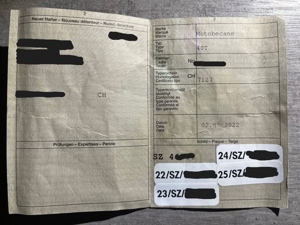 MBK Mofas: Mofa/Töffli Mobylette 40 t – Gebraucht aus Altendorf von Esmaan 4