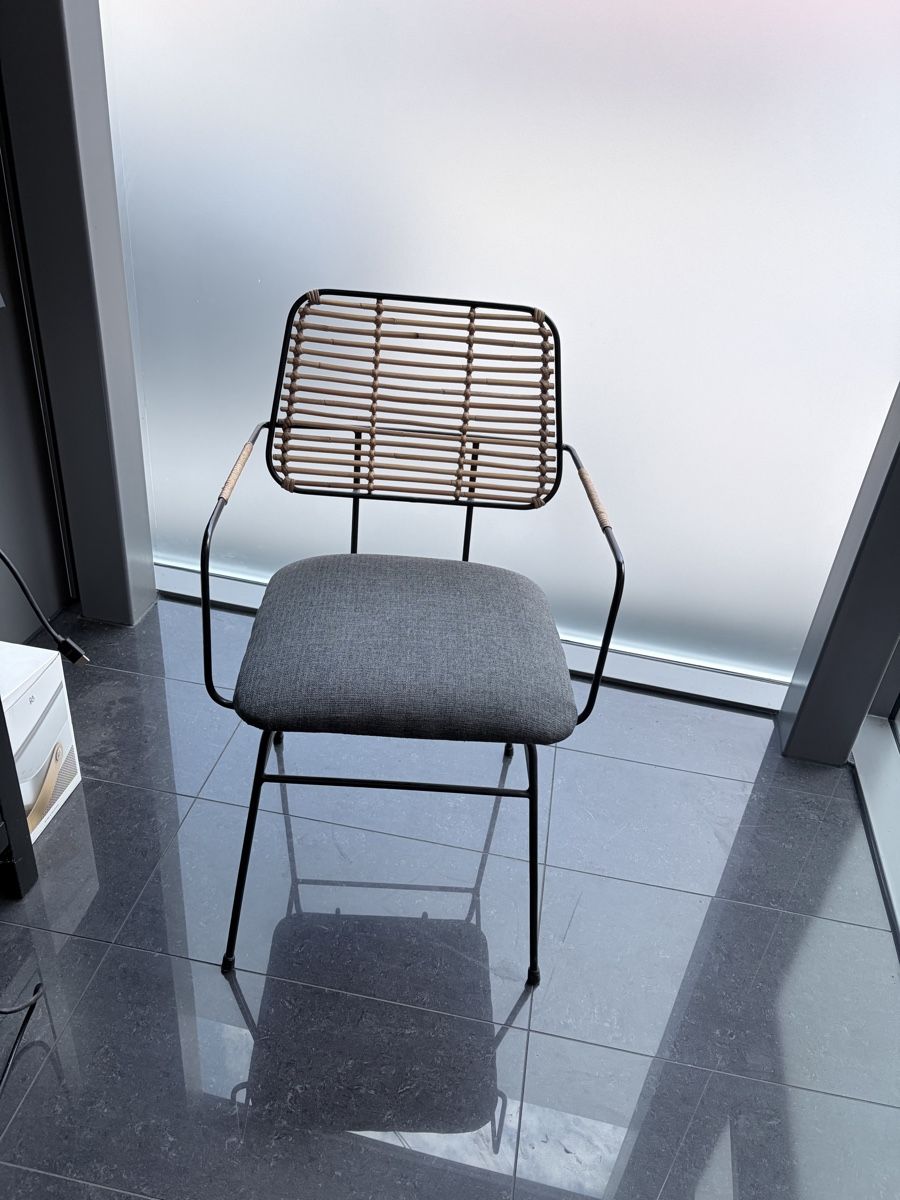 Stühle: Chair in metal and bamboo – Gebraucht aus Zürich von Michelleanca