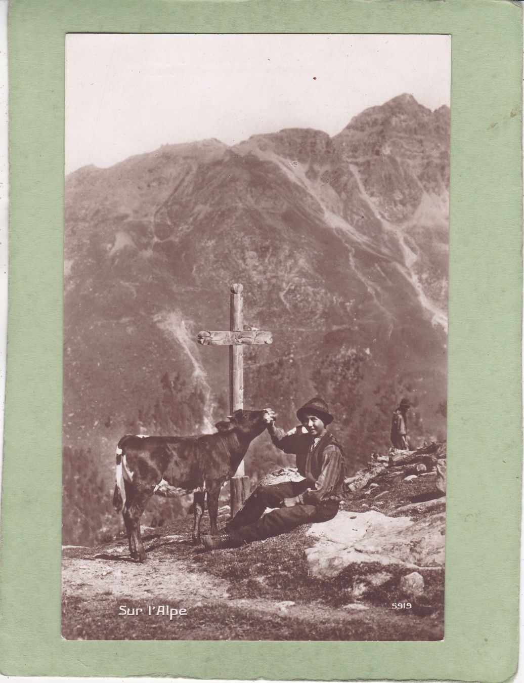 Cartes postales: Sur l' Alpe – D'occasion à Herisau par Lisegrat2008