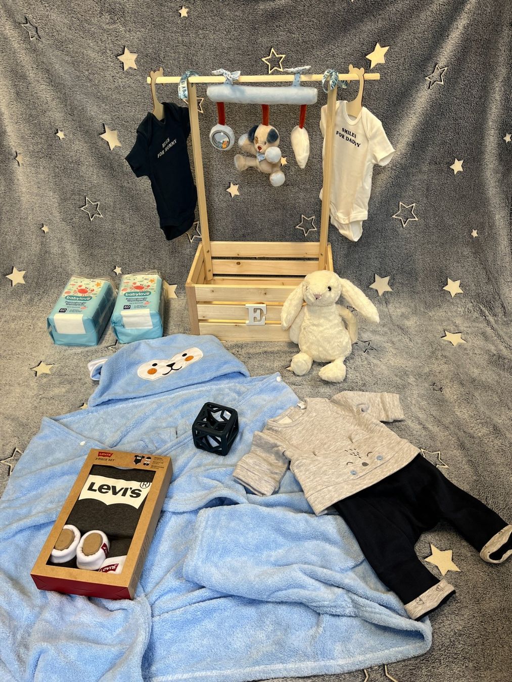Tutte le decorazioni: Personalisierter Baby Geschenkkorb – Nuovo e nell'imballaggio originale da Safnern venduto da ROEDGM 3