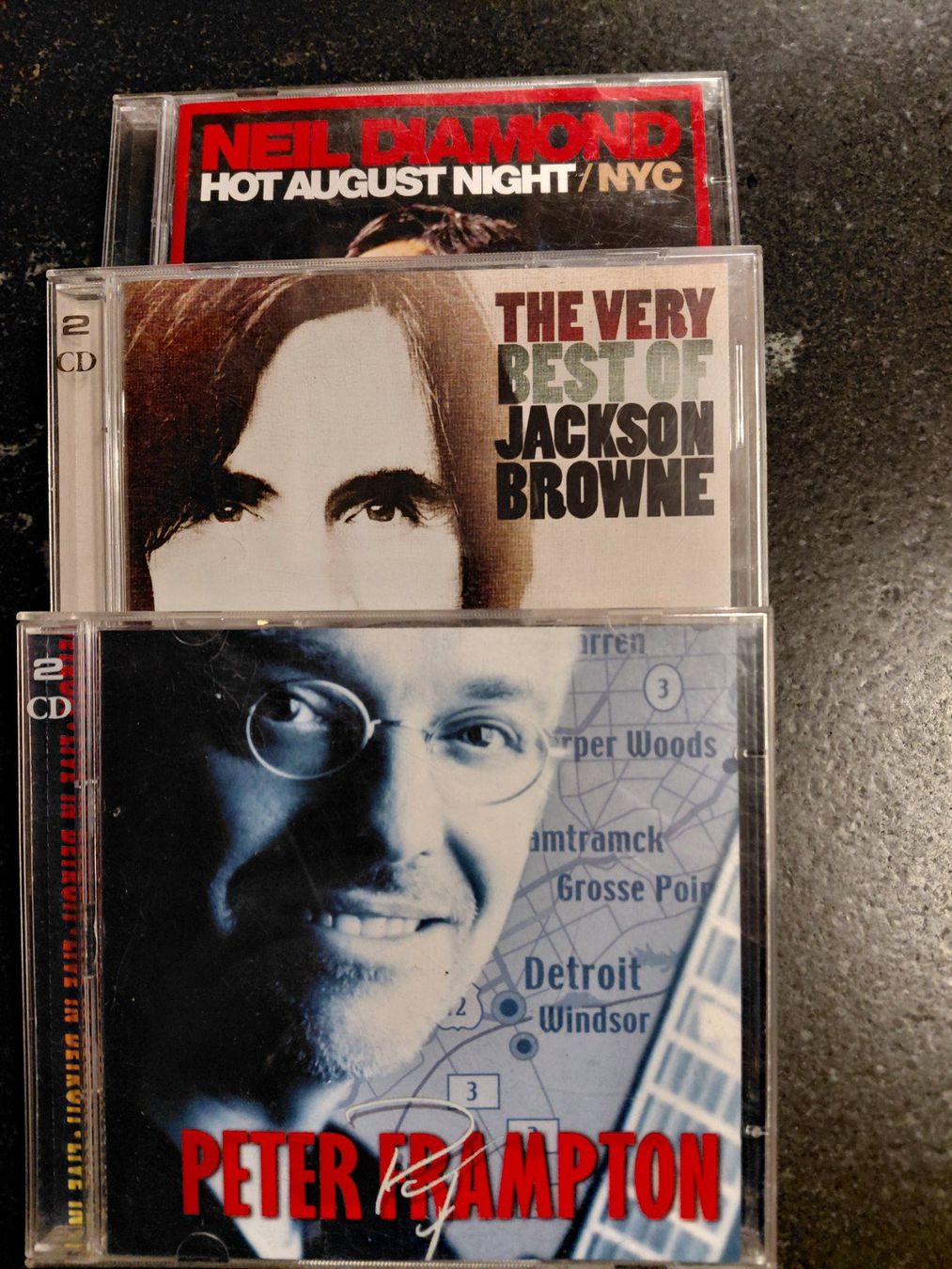 CD: Peter Frampton - Jackson Browne - Neil Diamond – Usato da Bürchen venduto da fmr_v826