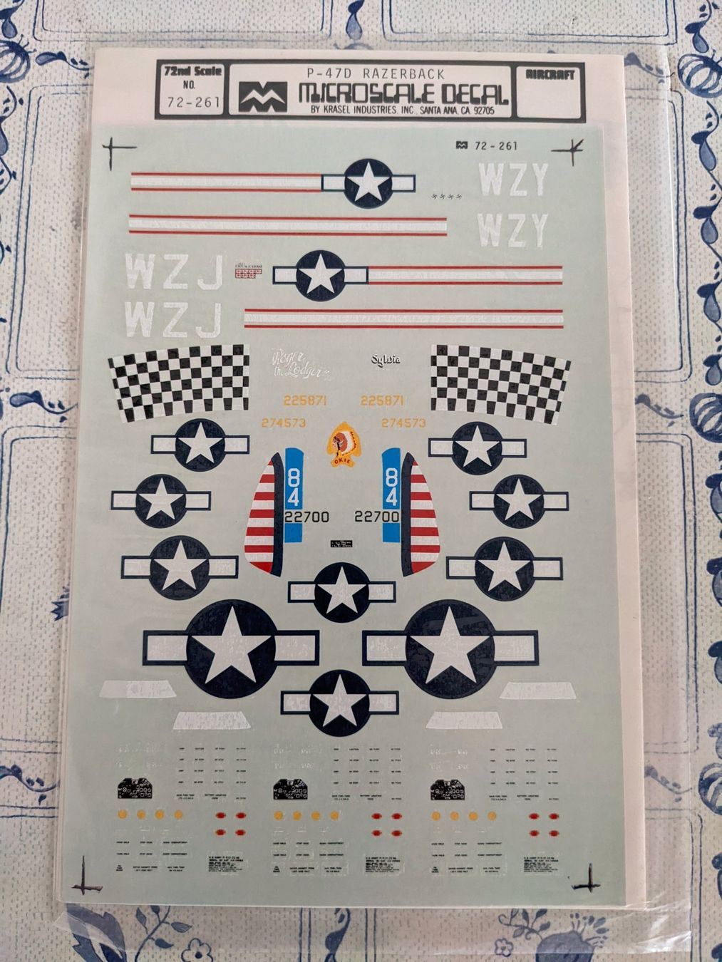 Modellbausätze & Standmodelle: Microscale Decals P-47 Razorback – Gebraucht aus Neuenhof von Abakan