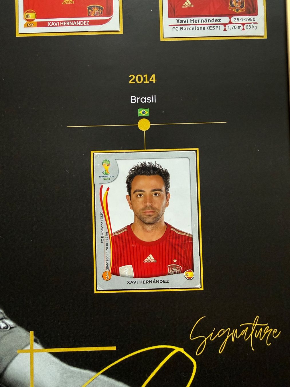 Panini Carte collezionabili: Panini-Plakat Xavi Hernandez – Nuovo (secondo la descrizione) da Stettlen venduto da DieTaube2.0 3