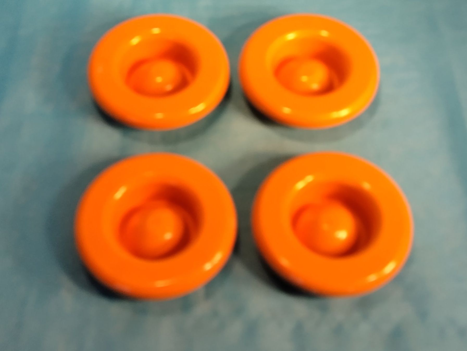 Altre Stoviglie: 4 Eierbecher, orange, Kunststoff – Nuovo (secondo la descrizione) da Bellach venduto da JingleCherry 1