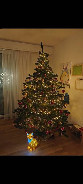Tutte le decorazioni: Schöner Kunstweihnachtsbaum – Usato da Reinach BL venduto da teacup29