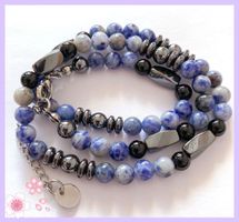 SALE! EDELSTEINKETTE STEINKETTE KETTE ECHTER LAPISLAZULI