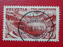 1931: Pro Juventute: J59, idealer: ZWEILÜTSCHINEN BE!