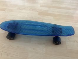 Skateboard blau Kind