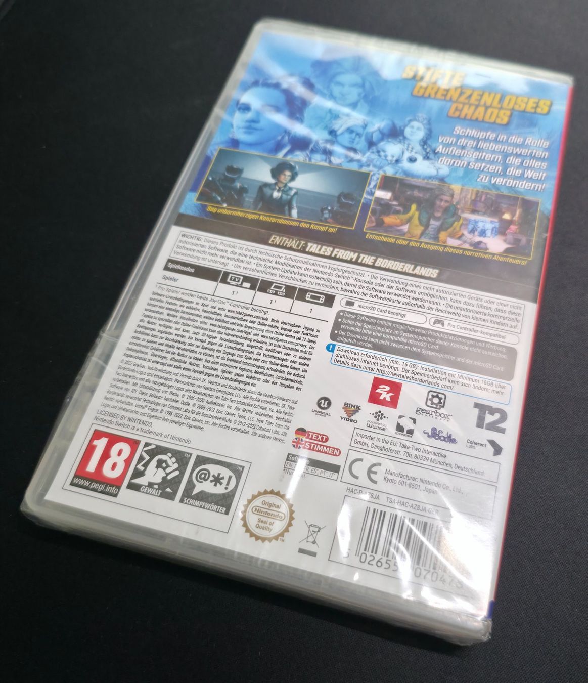 Giochi: New Tales from the Borderlands | Nintendo Switch | New – Nuovo e nell'imballaggio originale da Sion venduto da bitfenix 1