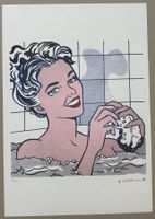 Roy Lichtenstein: Woman in Bath, POP Art 72/150