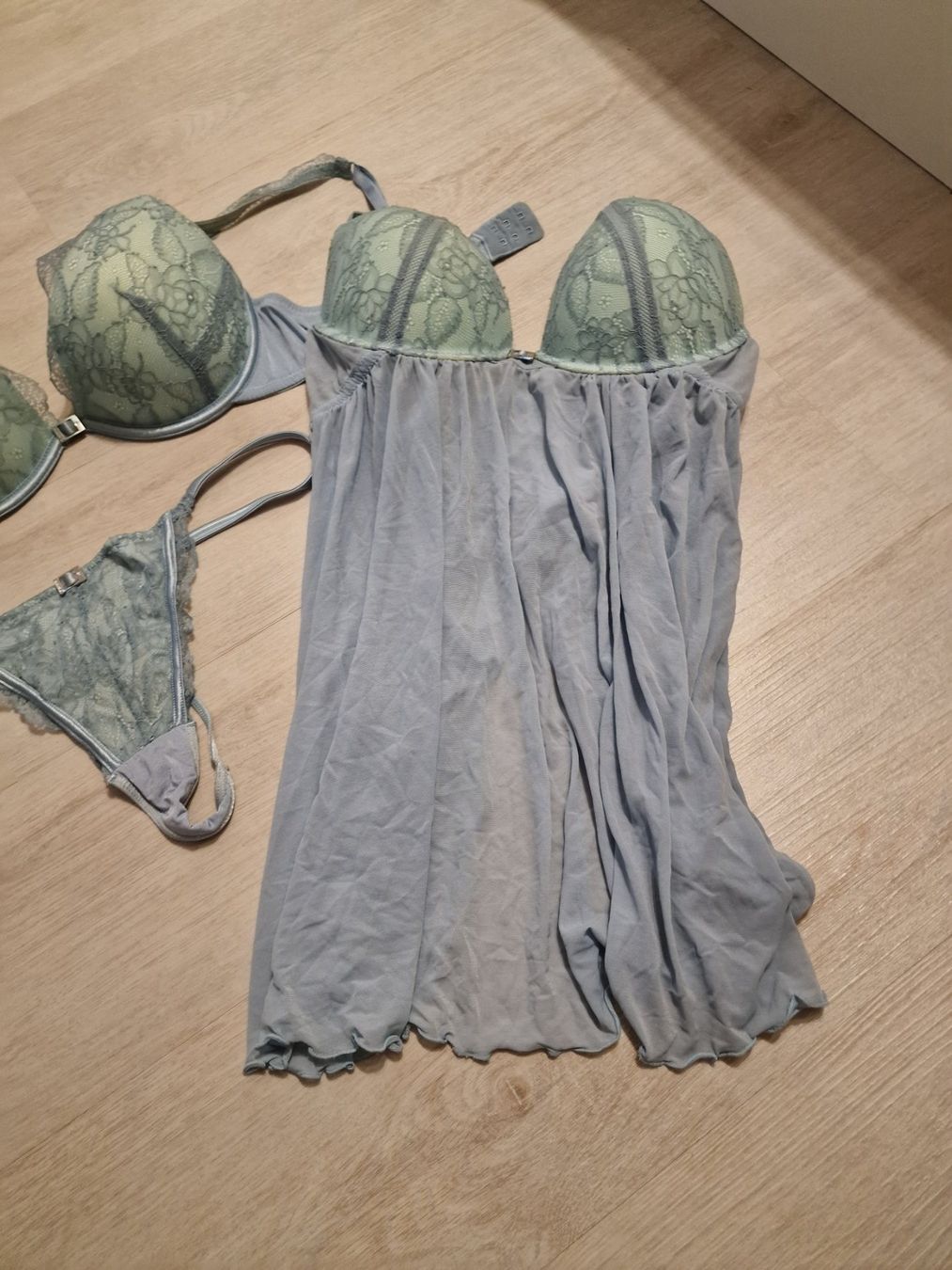 Altra biancheria intima: Dessous Set Push-Up und String – Nuovo e nell'imballaggio originale da Schübelbach venduto da chinchilla84 2