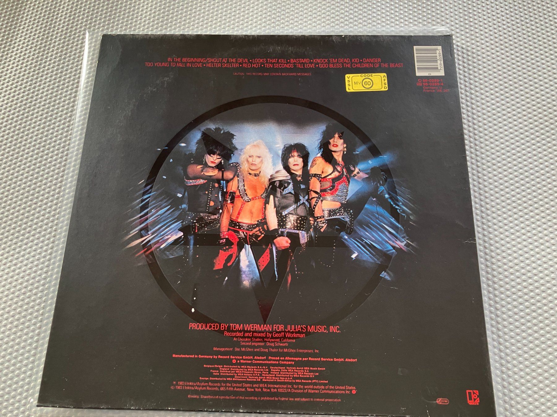 Dischi in vinile: Mötley Crüe – Usato da Aarwangen venduto da Jukebox3 2