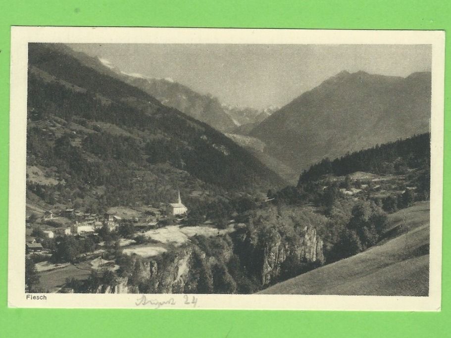Ansichtskarten: Fiesch – Neu (gemäss Beschreibung) aus Zürich von t24_de