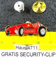 FERRARI FORMEL RACING CAR GP AUTO PIN MIT SECURITY-CLIP OLDI
