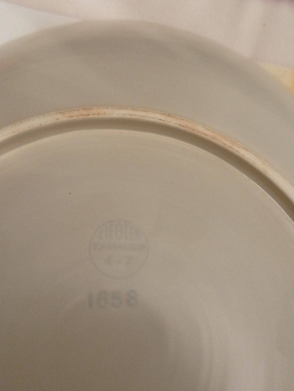 Piatti: Ziegler Keramik Vintage Deco Teller. – Usato da Engelburg venduto da CH.Me 3