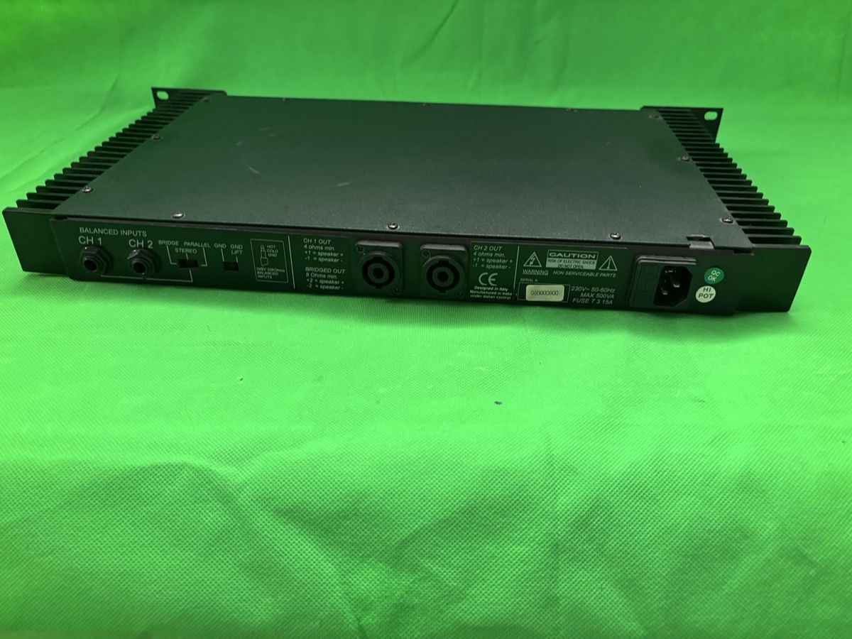 Amplificatori: dB Technologies Verstärker MPA204 schwarz gebraucht – Usato da Kilchberg ZH venduto da bionicdog 4