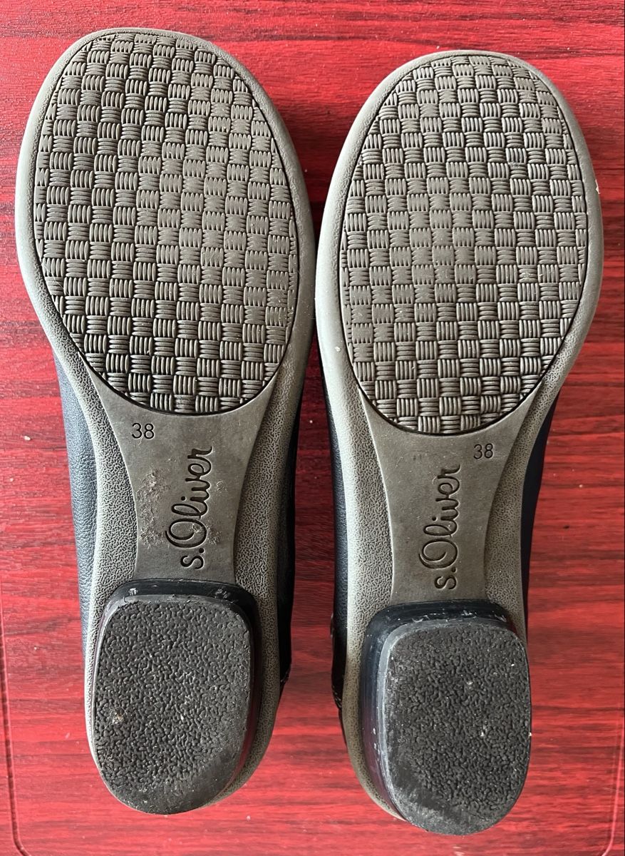 S.Oliver Damenschuhe: Ballerines S.Oliver noires, Gr. 38 – Gebraucht aus Chézard-St-Martin von Cheyenne_75 3