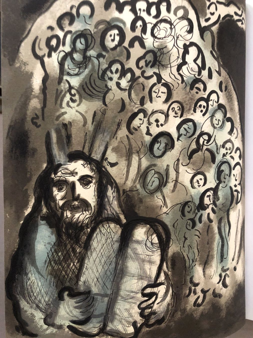 Bücher: Le Message Biblique - Marc Chagall inkl. Originallithografie – Gebraucht aus Schaffhausen von durruti 4