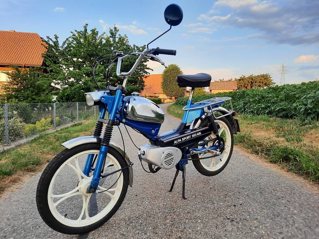 Sachs Mofas: Mofa Sachs Alpa Sport 503 ABL – Gebraucht aus Niedermuhlern von carfreak75 1