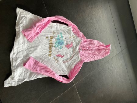 Longshirt Hoodie von OshKosh, Grösse 8 (122/128)