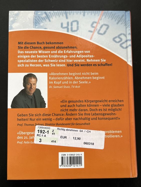 Libri: Ratgeber "Richtig abnehmen" NEU – Nuovo e nell'imballaggio originale da Forch venduto da tieckr 1