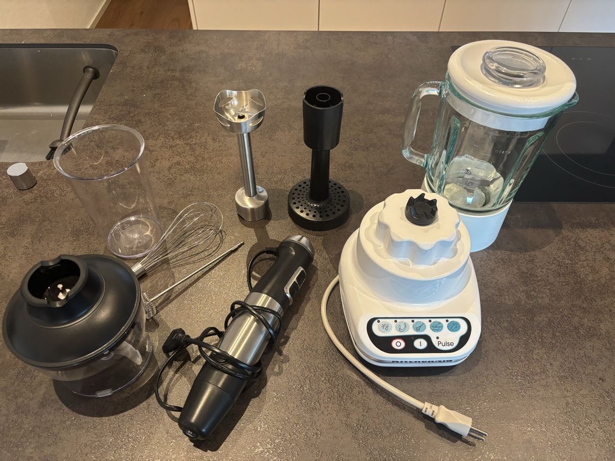 Kitchenaid Elettrodomestici da cucina: KitchenAid Mixer sowie Satrap Stabmixer neu – Nuovo (secondo la descrizione) da Stein AG venduto da gub_9ycx