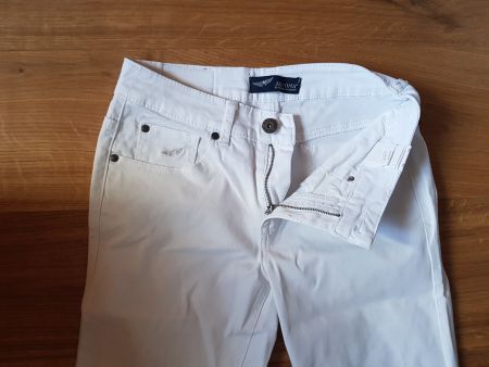 weisse Damen Mädchen Stretch Jeans Arizona Grösse 38