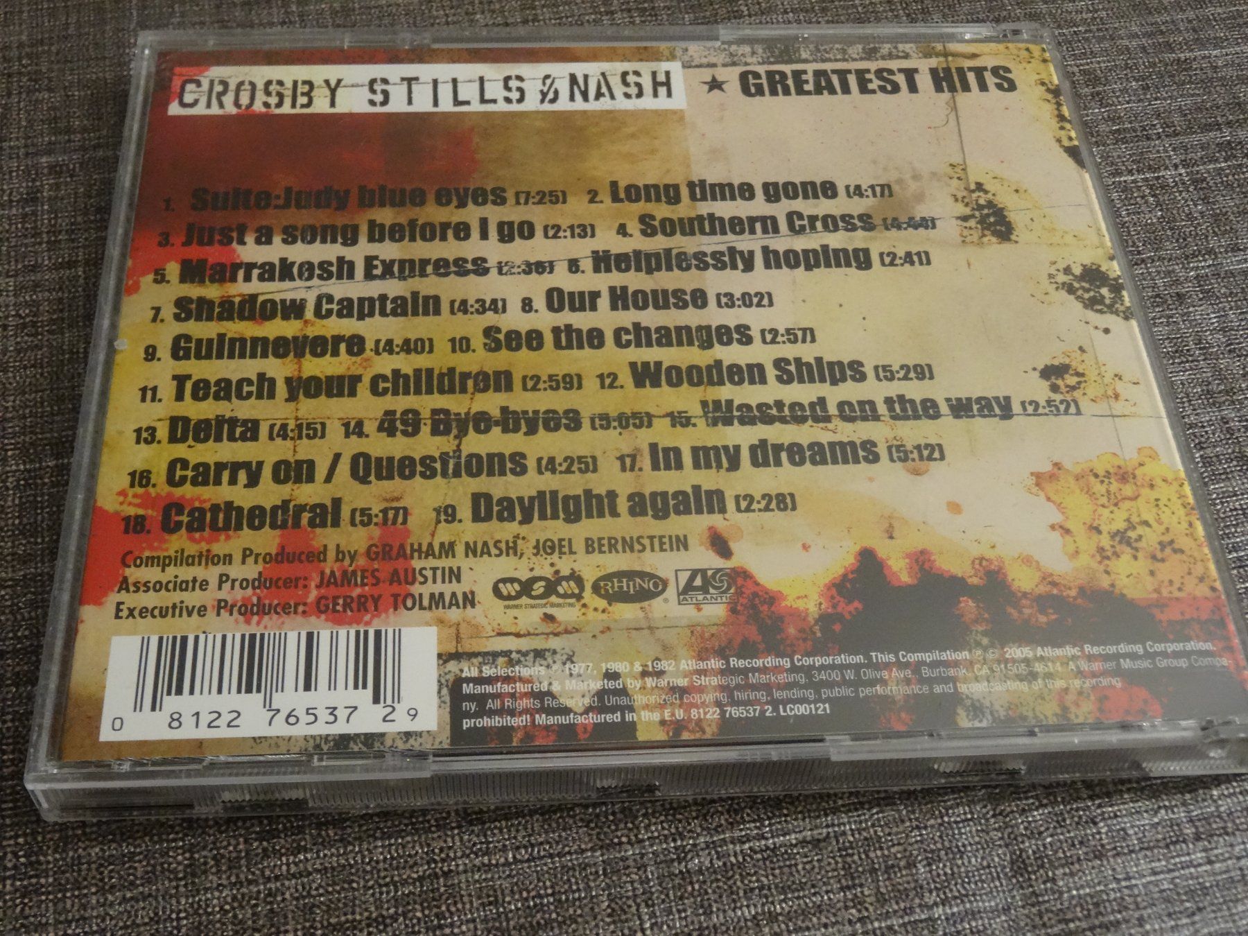 CD: Crosby, Stills & Nash - Greatest Hits - CD – Usato da Olten venduto da Disc-Ausverkauf 1