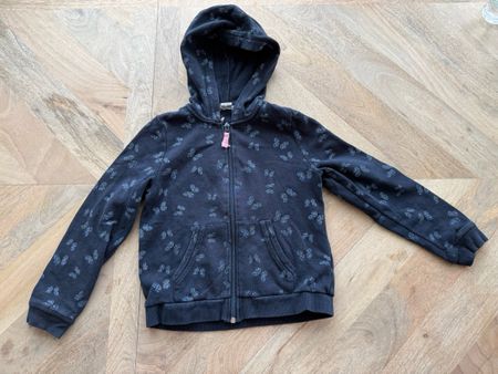 Sweat-Jäggli Mädchen, Gr. 122/128, Dunkelblau