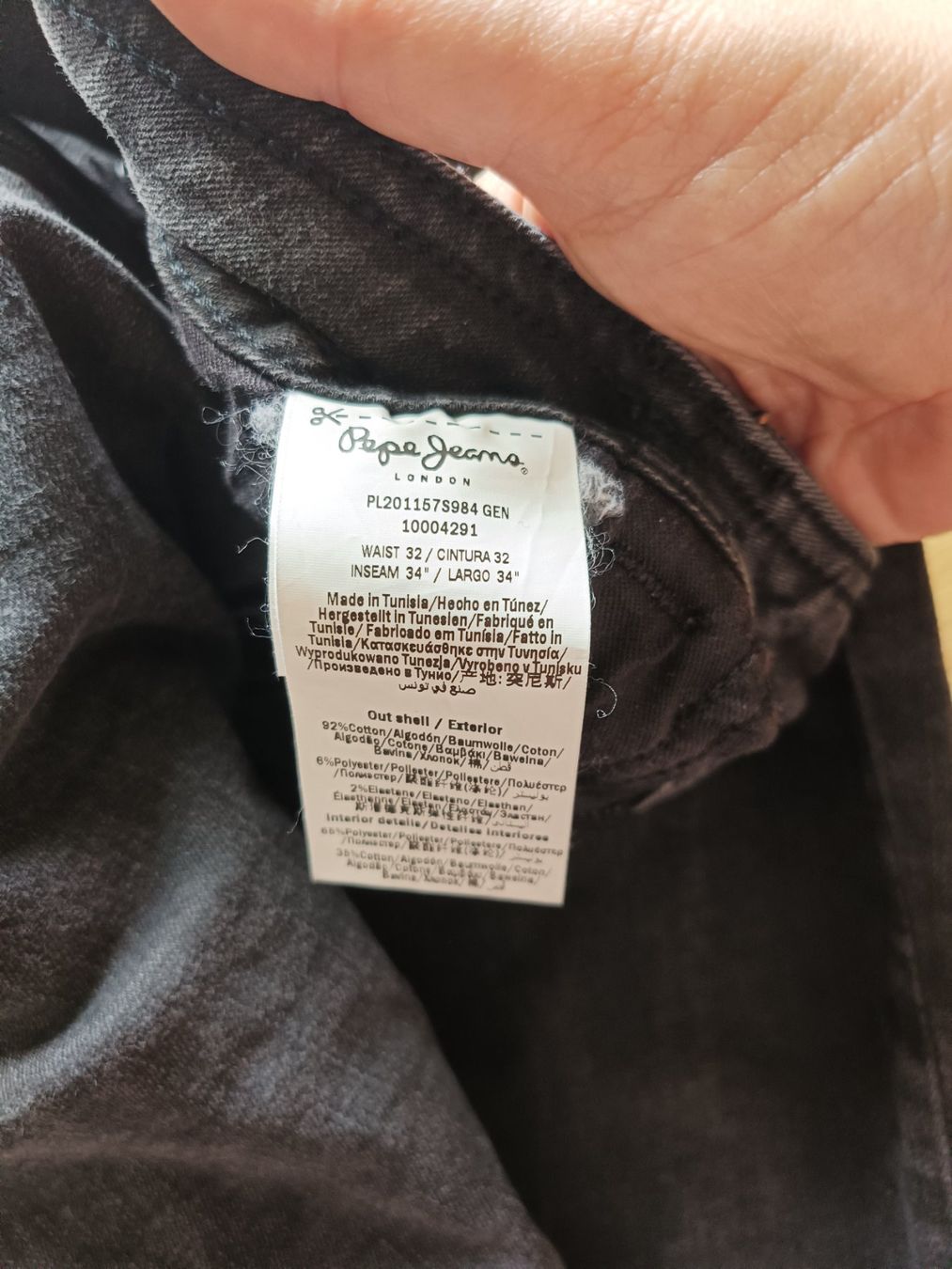 Pepe Jeans Jeans: Pepe Jeans schwarz – Gebraucht aus Stein AR von bigjohn82 1
