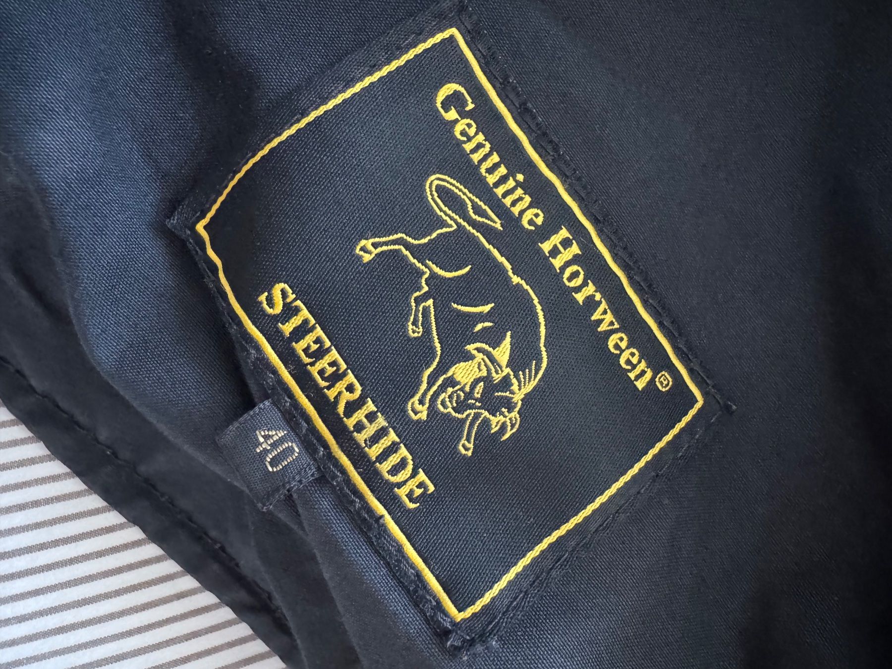 Giacche: Simmons Bilt Tail Gunner Lederjacke Grösse 40 / M – Usato da Luterbach venduto da Funkyminister 9