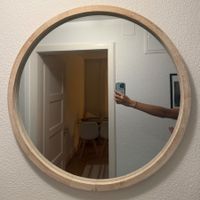 Grosser Runder Spiegel (Maisons du Monde)