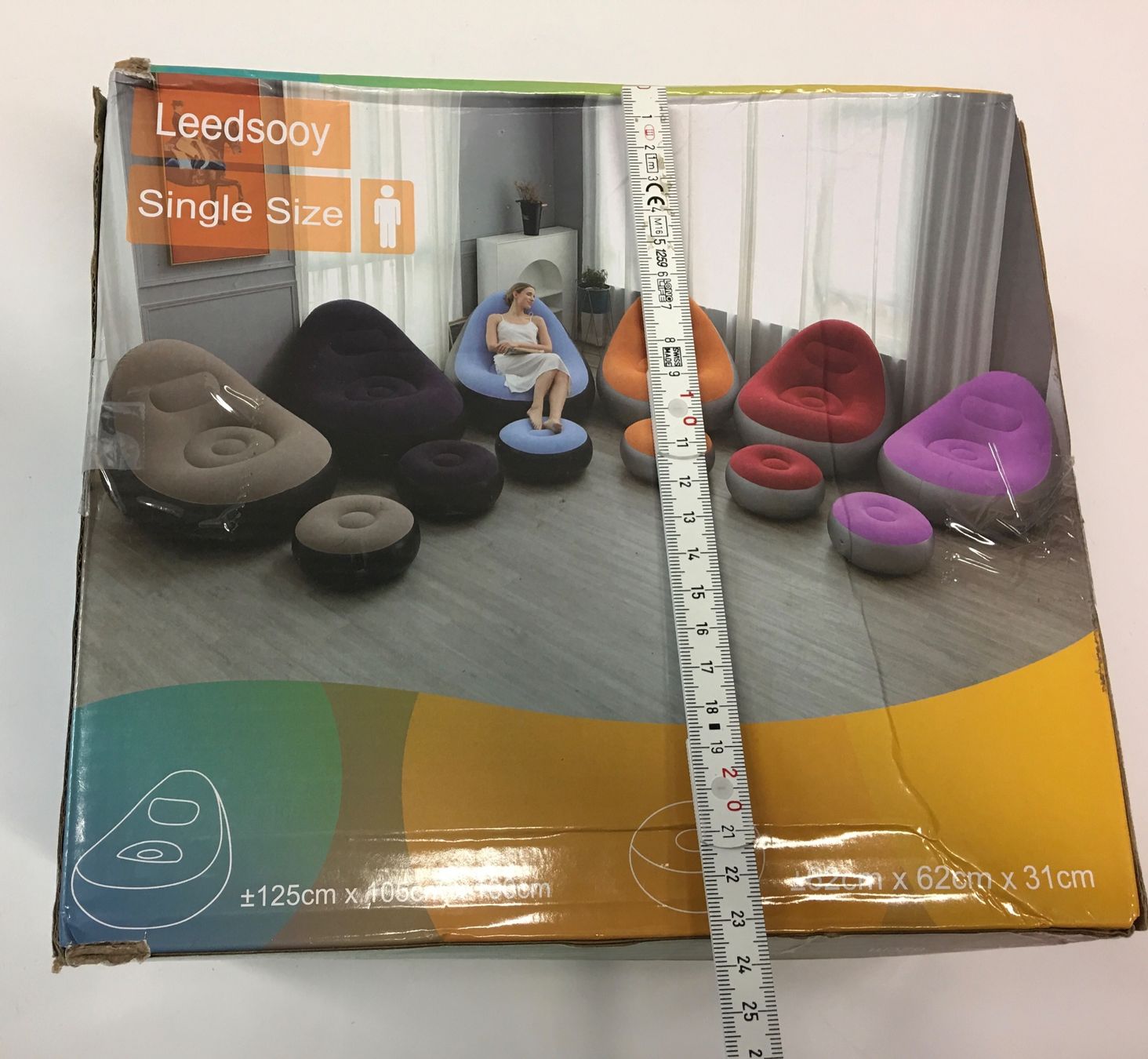 Poltrone: Leadsooy Luft Sofa Sessel, Sitzsack, Neu, Outdoor – Nuovo (secondo la descrizione) da Olten venduto da ELHANDEL 4