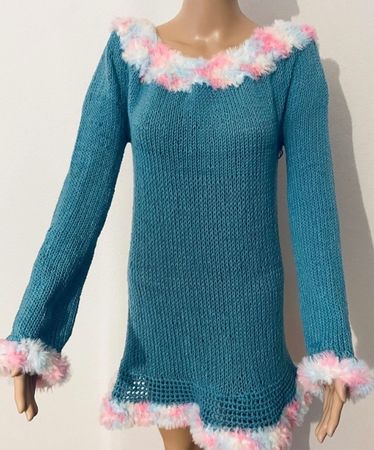 Long Pullover Neu Grösse M