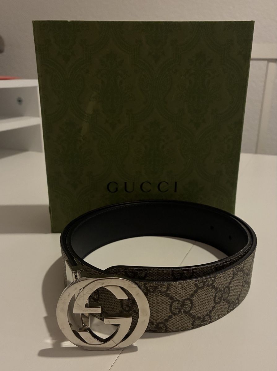 Gucci Cinture: Ceinture Gucci Interlocking G – Usato da Praz (Vully) venduto da Footzone.ch